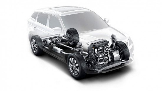 Ходовая Geely Atlas NL-3