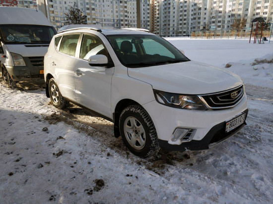 Комплектация Geely Emgrand X7 (NL-4) с противотуманными фарами (ПТФ)