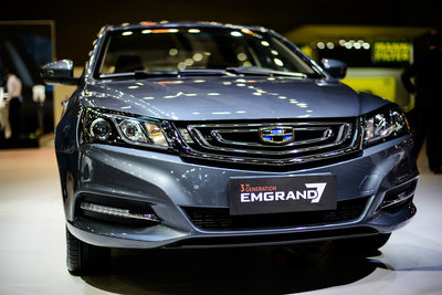 Geely Emgrand 7 на автосалоне MMAC 2018