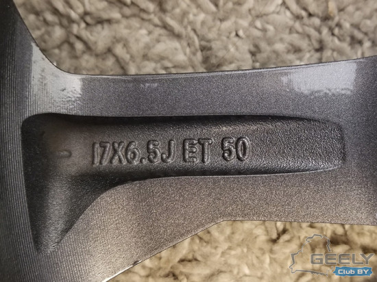 параметры-штатного-диска-17-geely-coolray.jpg (226.99 КБ) 45136 просмотров 17x6.5J 5х114.3 ET50 DIA54.1 с шинами 215/60 R17 (Geely Coolray SX11)