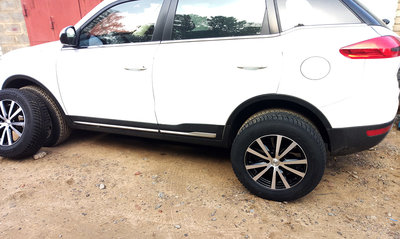 Белый Джили Атлас, Tech-Line 709, Hankook Winter i*cept X RW10 225/65R17 102T 